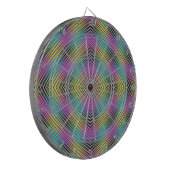 Diamantlinien Dartboard Dartscheibe (Vorderseite Links)