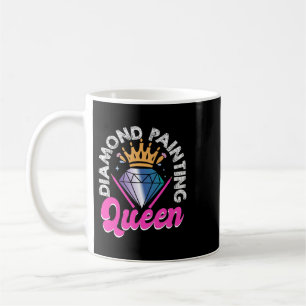 Diamantmalerei Königin Diamond Artist Kaffeetasse