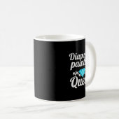 Diamantmalerei Queen Diamond Painting Lover Kaffeetasse (VorderseiteRechts)