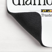 Diamantmarkierungs-Mausunterlage Mousepad (Ecke)
