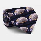 Diamantmarkierungs-Schildkröte Krawatte (Gerollt)