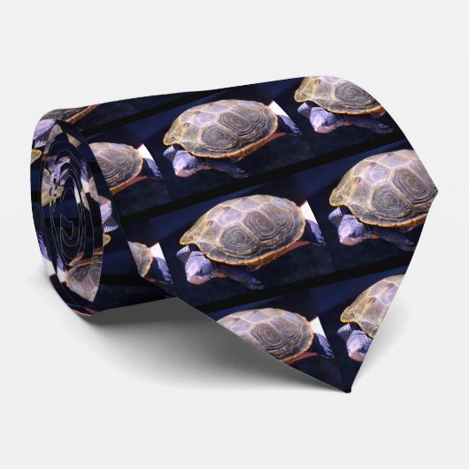 Diamantmarkierungs-Schildkröte Krawatte (Gerollt)