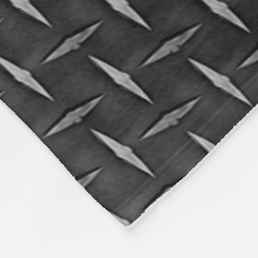 Diamantmetall Fleece Blanket (Ecke)