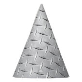 Diamantmetallplatte Partyhütchen (Links)