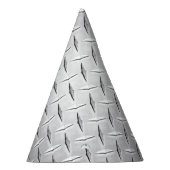 Diamantmetallplatte Partyhütchen (Rechts)