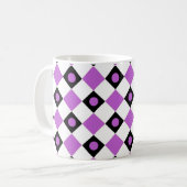 Diamantmuster #91 kaffeetasse (Vorderseite Links)