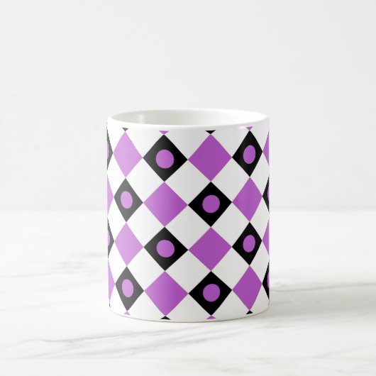 Diamantmuster #91 kaffeetasse (Mittel)