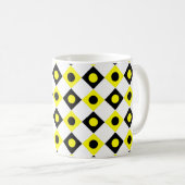 Diamantmuster #97 kaffeetasse (VorderseiteRechts)