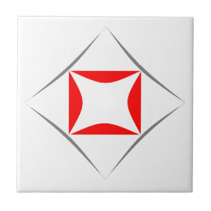 Diamantmuster Fliese