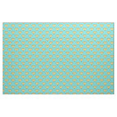 Diamantmuster - Gelb und Türkis Stoff (Fat Quarter (45,7 x 55,9 cm))