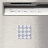 Diamantmuster in Grau und Lavendel Magnet (In Situ (Geschirrspüler))