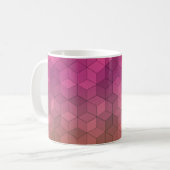Diamantmuster Kaffeetasse (Vorderseite Links)