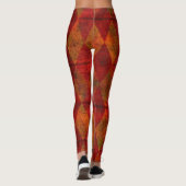 Diamantmuster Leggings (Rückseite)
