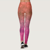 Diamantmuster Leggings (Rückseite)