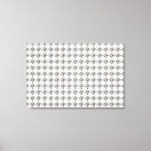 Diamantmuster Leinwanddruck (Vorderseite)