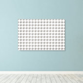 Diamantmuster Leinwanddruck (Insitu (Holzboden))