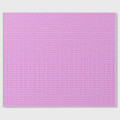 Diamantmuster - orchid und weiß geschenkpapier (Flach)