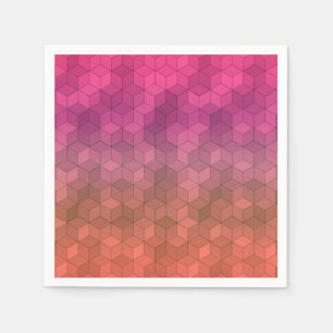 Diamantmuster Serviette