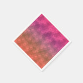 Diamantmuster Serviette (Ecke)