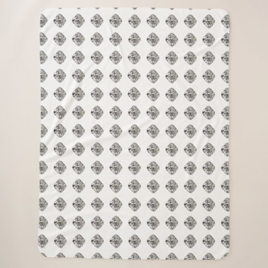 Diamantmuster Sherpadecke (Vorderseite)