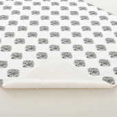 Diamantmuster Sherpadecke (3/4)