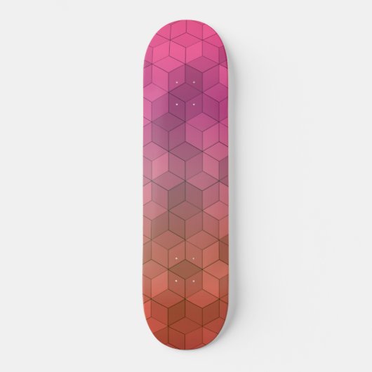 Diamantmuster Skateboard (Vorderseite)