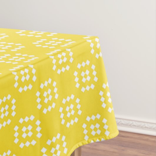Diamantmuster-Tischdecke Tischdecke (Beispiel)