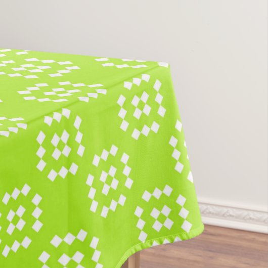 Diamantmuster-Tischdecke Tischdecke (Beispiel)