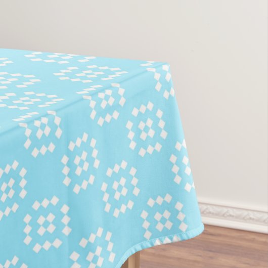Diamantmuster-Tischdecke Tischdecke (Beispiel)