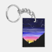 Diamantnacht Schlüsselanhänger (Vorderseite links)