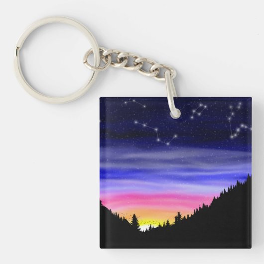 Diamantnacht Schlüsselanhänger (Vorderseite)