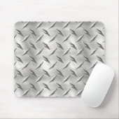 Diamantplatte 1 Mousepad (Mit Mouse)