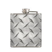 Diamantplatte 1 Wrappkolben Flachmann (Rückseite)