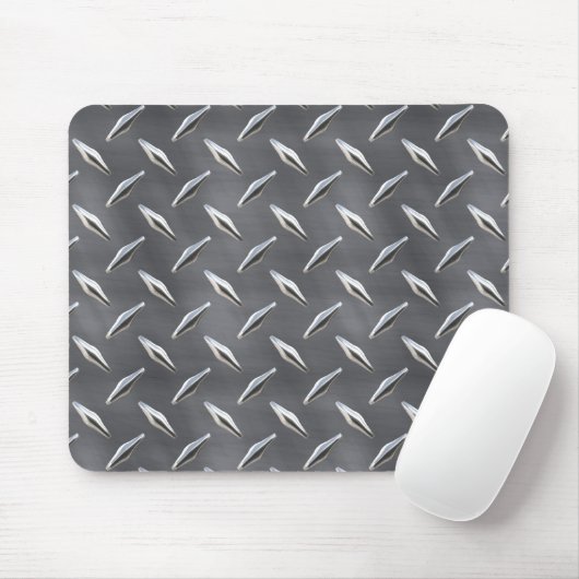 Diamantplatte 3 Mousepad (Mit Mouse)