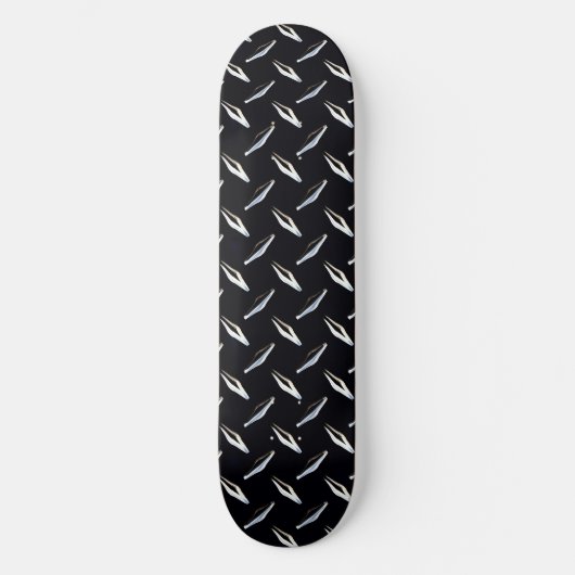 Diamantplatte 3A Skateboard (Vorderseite)