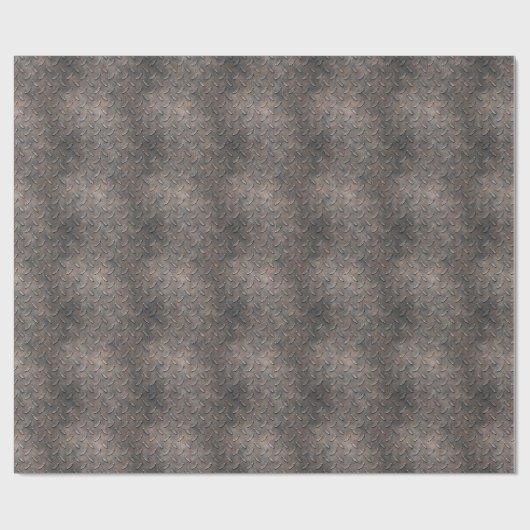 Diamantplatte 5A-5B Wrapping Paper Geschenkpapier (Flach)