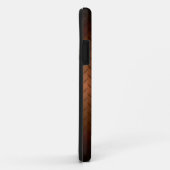 Diamantplatte Aussehen Muster schwarz bis kopperfa Case-Mate iPhone Hülle (Hinten/Rechts)