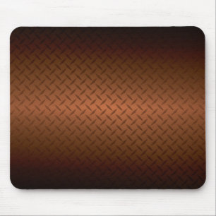 Diamantplatte Aussehen Muster schwarz bis kopperfa Mousepad