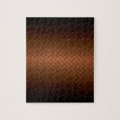 Diamantplatte Aussehen Muster schwarz bis kopperfa Puzzle (Vertikal)