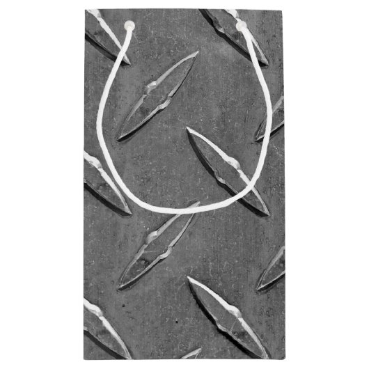 Diamantplatte für ihn kleine geschenktüte (Rückseite)