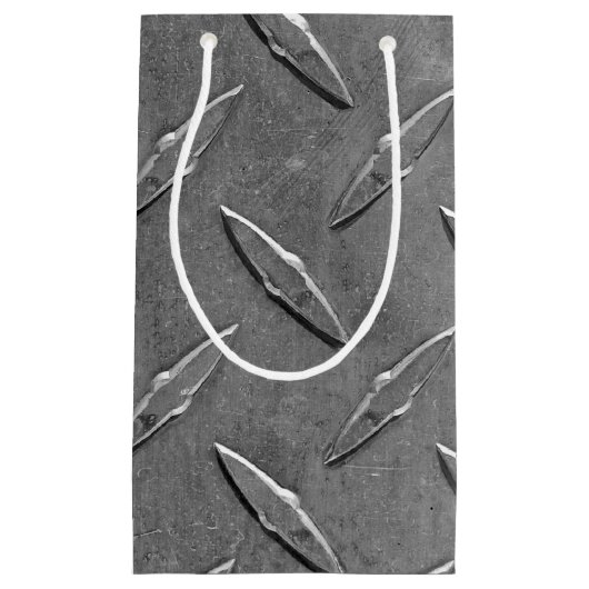 Diamantplatte für ihn kleine geschenktüte (Vorderseite)