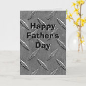 Diamantplatte für Vater Karte (Gelbe Blume)