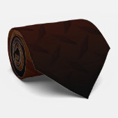 Diamantplatte mit schwarz-koppler Fassade Krawatte (Gerollt)