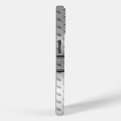 Diamantplatte Stahl mit Name Case-Mate iPhone Hülle (Rückseite / Rechts)