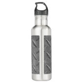 Diamantplatte Trinkflasche (Rückseite)