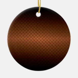Diamantplatten-Look-Muster Übergang von Schwarz z Keramik Ornament