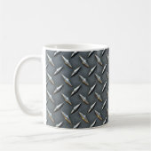 Diamantplatten-Tasse Kaffeetasse (Links)