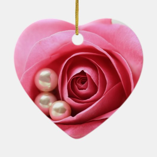 Diamantring Keramik Ornament (Hinten)