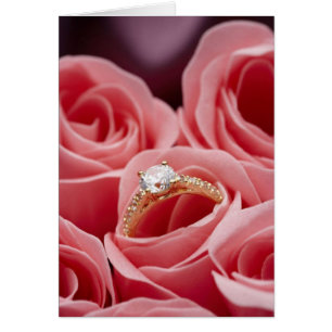 Diamantring-Rose
