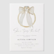 Diamantring Sie bindet das Knoten-Brautparty